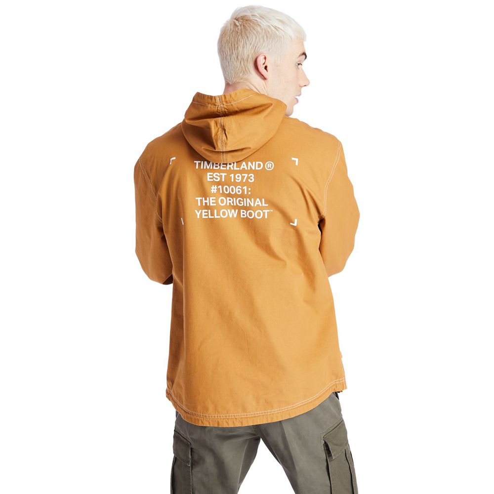 Hanorac Timberland Barbati Maro - Workwear Ripstop Hoodie - Romania - STENFW108